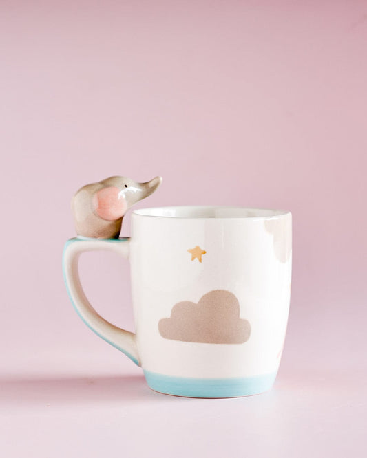 Ellie Handpainted Single Mug